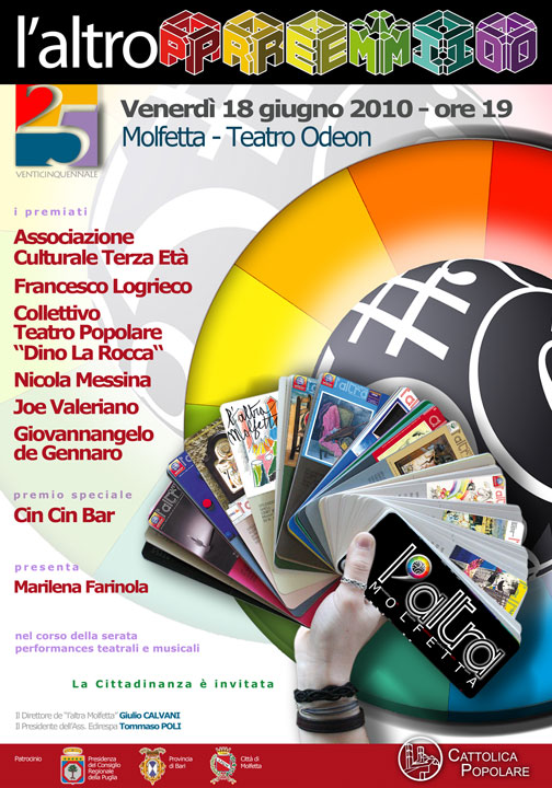 Molfetta: L'Altro Premio ediz. 2010